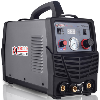 CTS-200B, Multifunction 50-Amp Plasma Cutter, 200-Amp HF-TIG & 200-Amp Stick Arc Welder CTS-200B