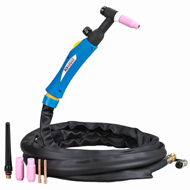 TIG-26V, 200 Amp 13-Feet Professional TIG Torch, Compatible with all Amico High Frequency TIG Welding Machine. TIG-26V
