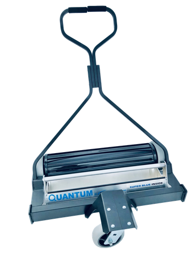 Quantum 25" Rare Earth Magnetic Sweeper for Steel Shot - Continuous DischargeQU25