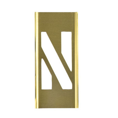 Stencil Sort-6" Brass Gothic N 10016N