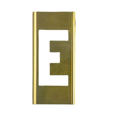 Stencil Sort-10" Brass Gothic E 10161E