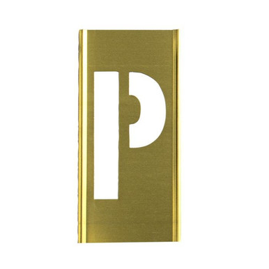 Stencil Sort-10" Brass Gothic P 10161P
