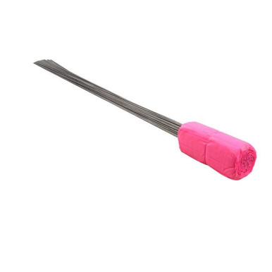 Stake Flags-30" Staff, 4"x5" Flag, Pink Fluorescent100Pcs. 15055