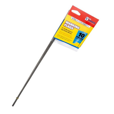 Stake Flags-15" Staff, 2-1/2"x3-1/2" Flag, Blue10Pcs. 15068