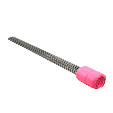 Stake Flags-21" Staff, 2-1/2"x3-1/2" Flag, Pink Fluorescent 100Pcs 15081