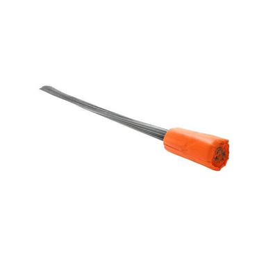 Stake Flags-36" Staff, 4"x5" Flag, Orange Fluorescent100Pcs. 15094
