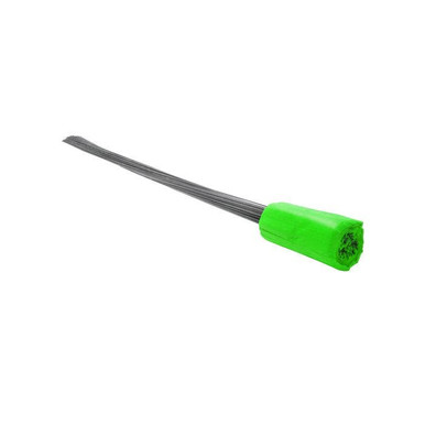 Stake Flags-36" Staff, 4"x5" Flag, Lime Fluorescent100Pcs. 15190