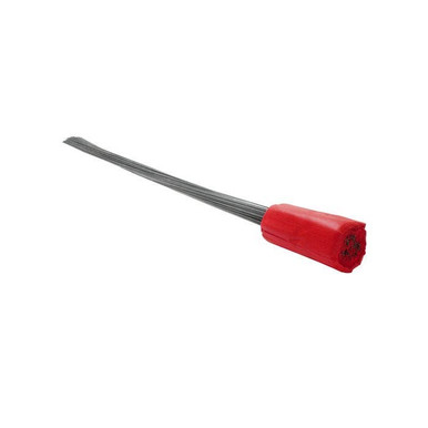 Stake Flags-36" Staff, 4"x5" Flag, Red Fluorescent100Pcs. 15191