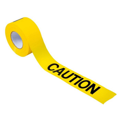 Barricade Tape-CAUTION 1000'x3"x2MiL 16000