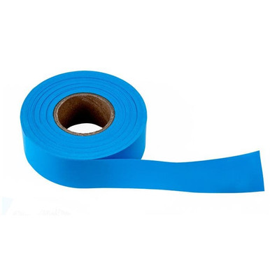 SubZero Flag Tape-150'x1-3/16"x5Mil Blue Fluorescent 17008