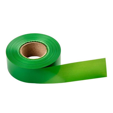 Flag Tape-300'x1-3/16"x2Mil Green 17026