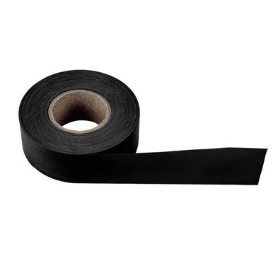 Flag Tape-300'x1-3/16"x2Mil Black 17027
