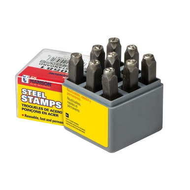 Stamp Set-1/4" Number Standard 9Pcs. 20581