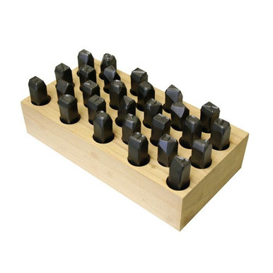 Stamp Set-1" Letter Heavy Duty 27Pcs. 21253
