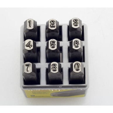 Stamp Set-5/32" Reversed Number 9Pcs. 25581