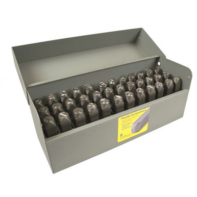 Stamp Set-1/4" Dot Design Letter/Number 36Pcs. 26688