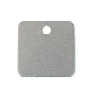 Tag-1-1/4" Square Aluminum 100pk 41431