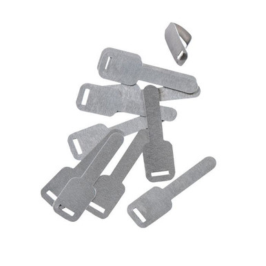 Blank Cable Tag-1-11/16" 28GA Aluminum 100pk 41939