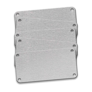 Tag-1"x2" 4 Corner Aluminum 10pk 43071
