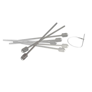 Cable Tag-11" 593 Aluminum 100pk 43523