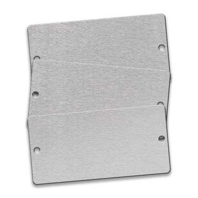 Tag-2"X4-1/2" Die# 3224 Aluminum 10pk 43627