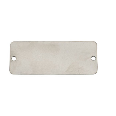 Tag-3"x5" Round Corners Aluminum 3pk 43666