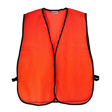 Safety Vest-Soft Mesh Orange Fluorescent 55100