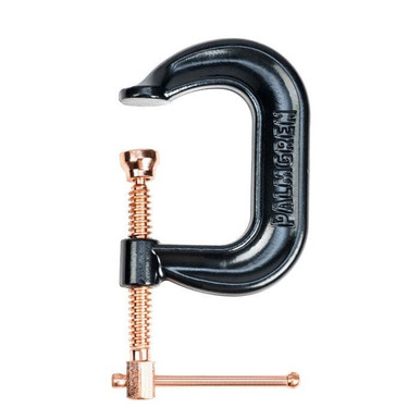 2" Drop Forged Deep Throat C-Clamp W/ Copper Spindle (400 Series) 9629517