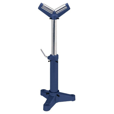 V-roller material support pedestal stand, 18" 9670181