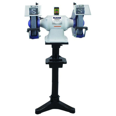 12" Powergrind XP 3HP 220V, 3PH grinder w/pedestal stand & dust collection 9682077