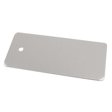 Tag-Write-On 1-3/8"x3-1/8" Rec Aluminum 100pk X1291A