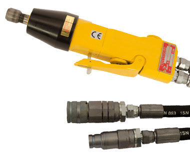 Underwater Hydraulic Peanut Die Grinder, 1 HP, 11,500 RPM, Lever throttle 1 5080 0020