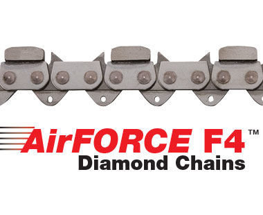 AirForce Premium Diamond Chain, 10", 25 segments (10" depth of cut) CC 01-2540
