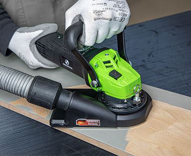 Paint Shaver / Milling Machine, 9.6 Amp, 110V, 10,000 RPM, 4" milling head dia., 0.1 to 1.0mm depth adjustment EOF 100