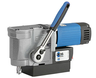 Magnetic Drill, Up to 1-1/2" dia. hole capacity, 460 RPM, 9.25 Amp, Wt: 24 lbs. MAB 155