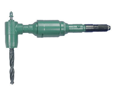 Air Corner Drill, #3 MT, 260 RPM, 2.6 HP, 1-1/4" capacity in steel 2 1801 0030