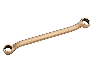 1/2"x 9/16" Double Box Wrench Offset 12 PT, (Copper Beryllium) EX202F-050UB