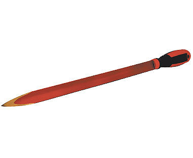 300mm, Triangle Scraper (Aluminum Bronze) EX403-300A