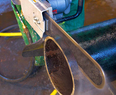 Air Diamond Chain Saw for Ductile Pipe, with 20" guide bar & chain for ductile, cast iron CS 536664-PG3