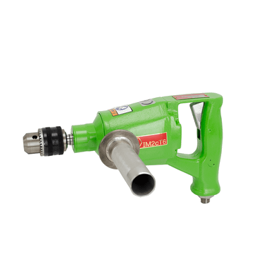 D-handle Drill, .8 HP, 650 RPM, 1/2" drilling cap. in steel, 24 cfm @ 90 psi, Wt: 12 lbs. 2 1310 0010