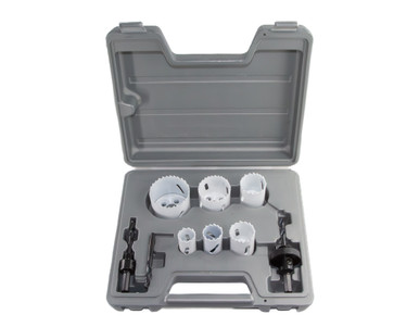 8 Piece Locksmith Bimetal Hole Saw Kit DMS04-9508