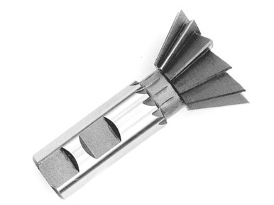 1/2" 60 Degree HSS Weldon Shank Dovetail Cutter DWCA1408-60