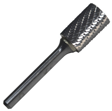 SC3 3/8" X 3/4" Cylindrical Radius End Carbide Bur 1/4 Shank DULSC3