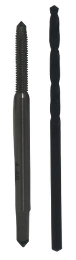 #4-40 HSS Plug Tap and #43 HSS Drill Bit POU4-40