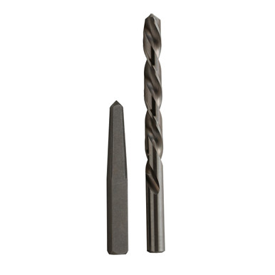 #5 Carbon Steel Straight Flute Steel Screw Extractor and Drill Bit Kit POUEZSF5