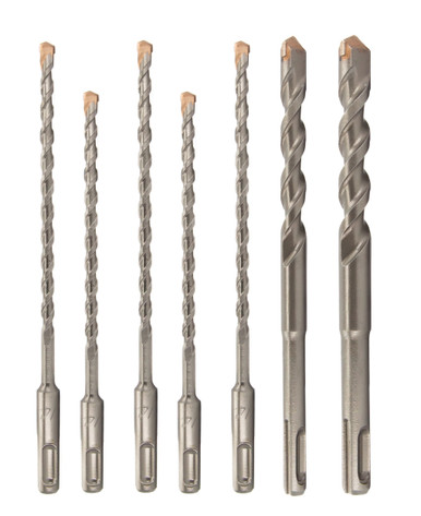 7 Piece PRO Series SDS-Plus Hammer Bit Drill Bit Set (5/32 - 1/2) SDSPROSET7