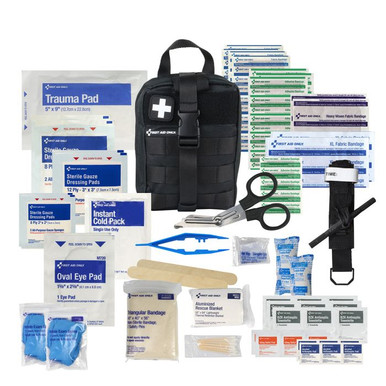 Industrial Wearable 162 Piece First Aid Kit 91363