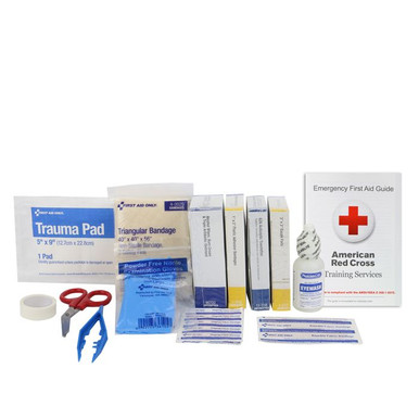 10 Person Light Duty Vehicle First Aid Kit, Refill Kit for 91150 91371
