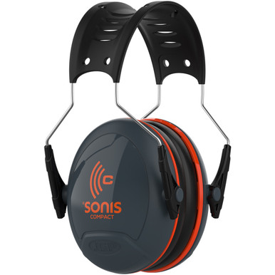 Sonis Compact Passive Ear Muff with Adjustable Headband - NRR 25, OS, Dark Gray 262-AEB030-HB
