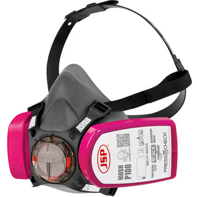 Force Typhoon 8 Half-Mask Respirator - Medium, M, Gray 272-RPRF8820